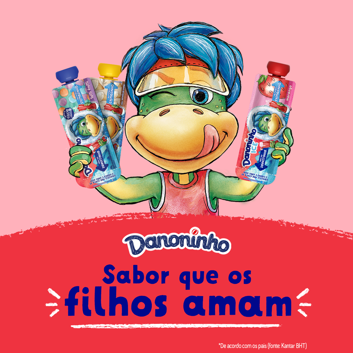 DANONINHO - Dino e o Danoninho Ice on Make a GIF